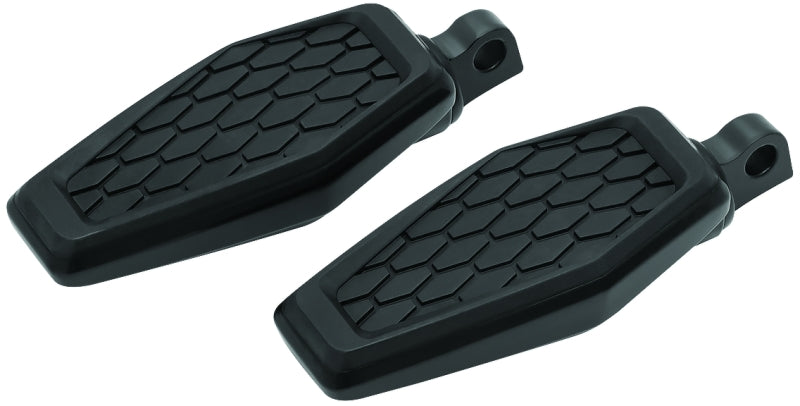 Kuryakyn Hex Pegs with Adapters, Black - Part Number 5905