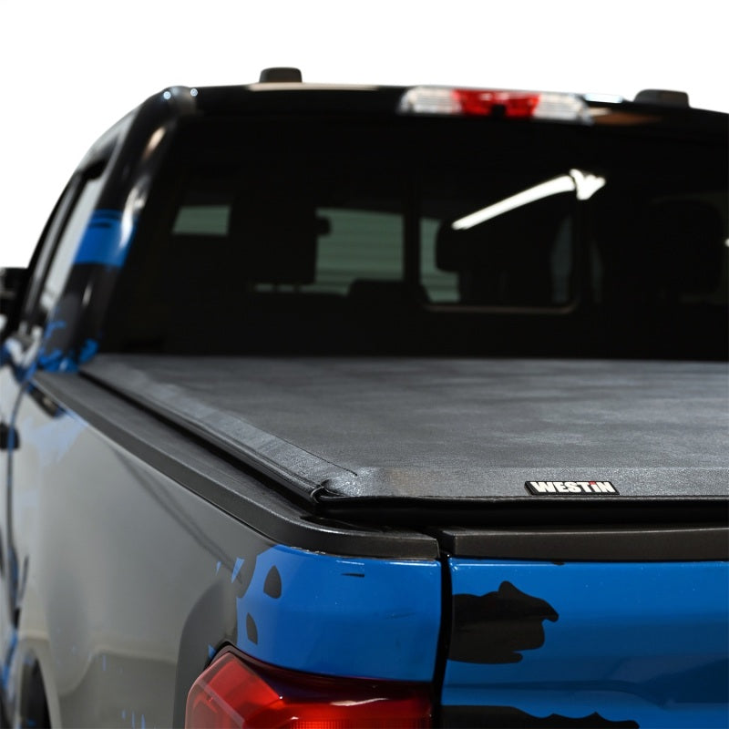 Westin 17-24 Ford F-250/350 Super Duty 6.75ft. Bed Soft Roll Tonneau Cover - Black