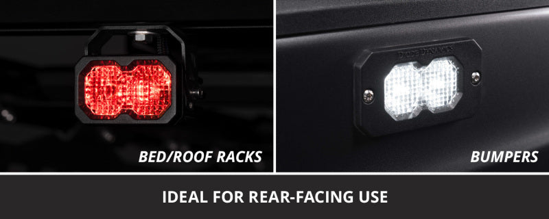 Diode Dynamics Stage Series C2R White Flood Standard LED Pod, Part Number DD8450S