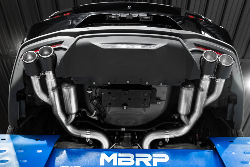 MBRP MDA7205 Armor Lite 3-Inch Aluminized Steel Street-to-Race Exhaust Conversion Kit for 2018-2022 Ford Mustang GT 5.0L