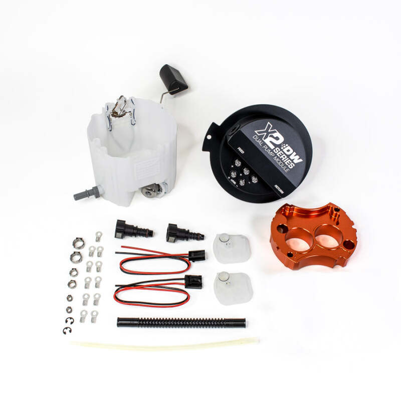 DeatschWerks DWK9-000-7002 X2 Series Fuel Pump Module for 2010-2015 Chevrolet Camaro and 2009-2015 Cadillac CTS-V