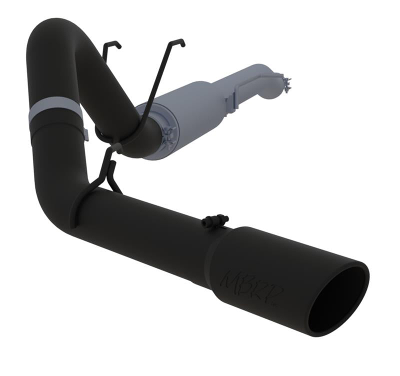 MBRP S5247BLK Armor BLK Cat-Back Exhaust System for 2017 Ford F-250/F-350 Super Duty 6.2L/7.3L