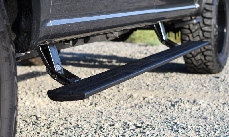 AMP Research PowerStep SmartSeries Running Boards AMP86147-01A for 2015–2016 Chevy Silverado and GMC Sierra HD Crew and Double Cab