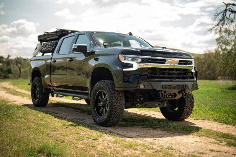 DV8 Offroad Spec Series Front Bumper for 2022-2025 Chevrolet Silverado 1500, Part Number dveFBCS1-08