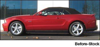 Eibach Sportline-Kit Lowering Springs for 2011–2014 Ford Mustang Convertible, 3.7L V6 and 5.0L V8 – Part EIB4.12535