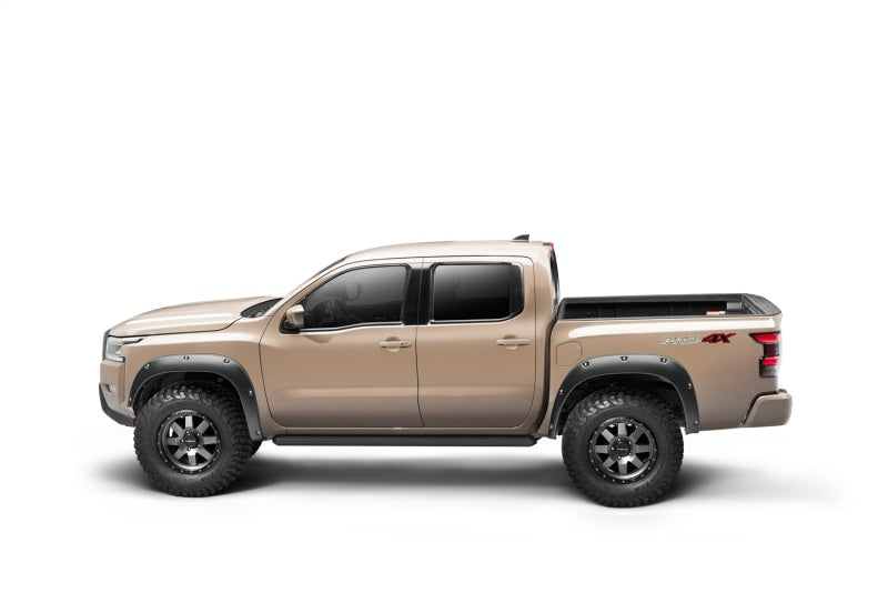 Bushwacker 22-23 Nissan Frontier Pocket Style Fender Flares 4pc - Black