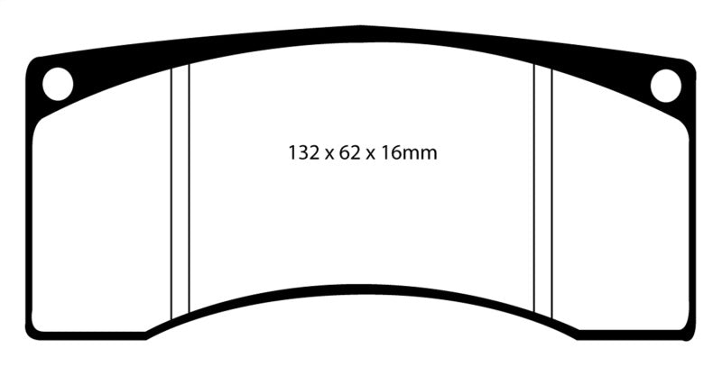 EBC Redstuff Brake Pad Sets