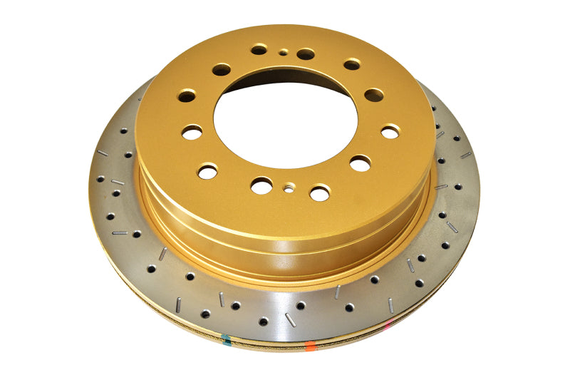 DBA DBA4793XS 4000 Series XS Rear Drilled and Slotted Brake Rotor for Toyota Land Cruiser