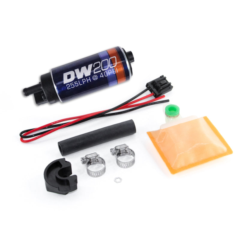 DeatschWerks DW200 255 LPH In-Tank Fuel Pump with Installation Kit, DWK9-201-0766