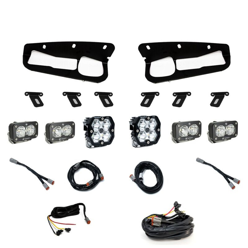 Baja Designs Ford Bronco Squadron 2.0 Pro (Spot) LED Light - Clear Lens