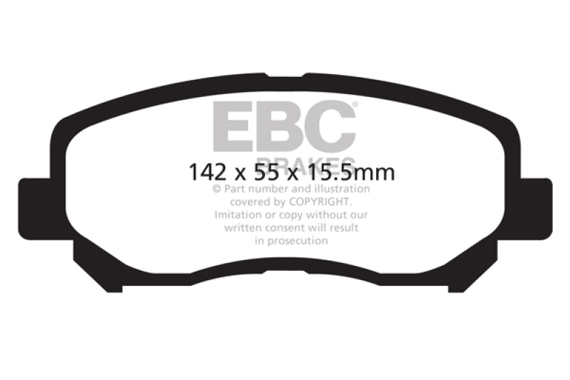 EBC Yellowstuff Brake Pad Sets
