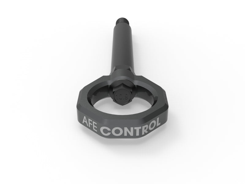 aFe Control Front/Rear Tow Hook for 2023-2026 BMW M2 G87, Gray - Part Number afe450-502004-G