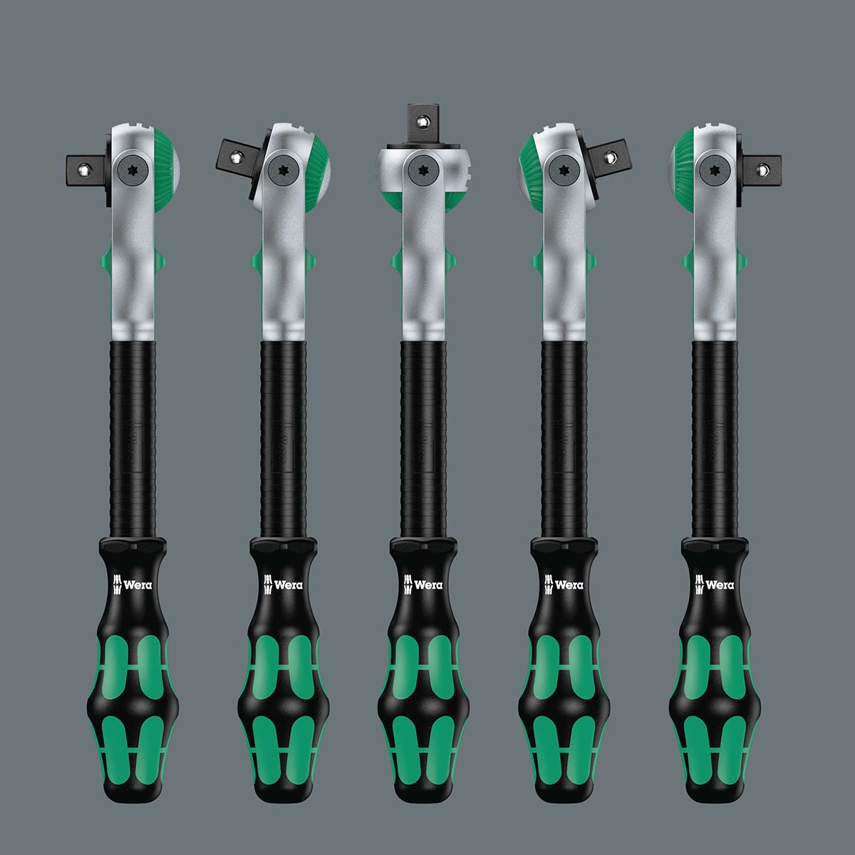 Wera 05003647001 SAE Speed Ratchet Set, 1/2-Inch Drive, 38-Piece