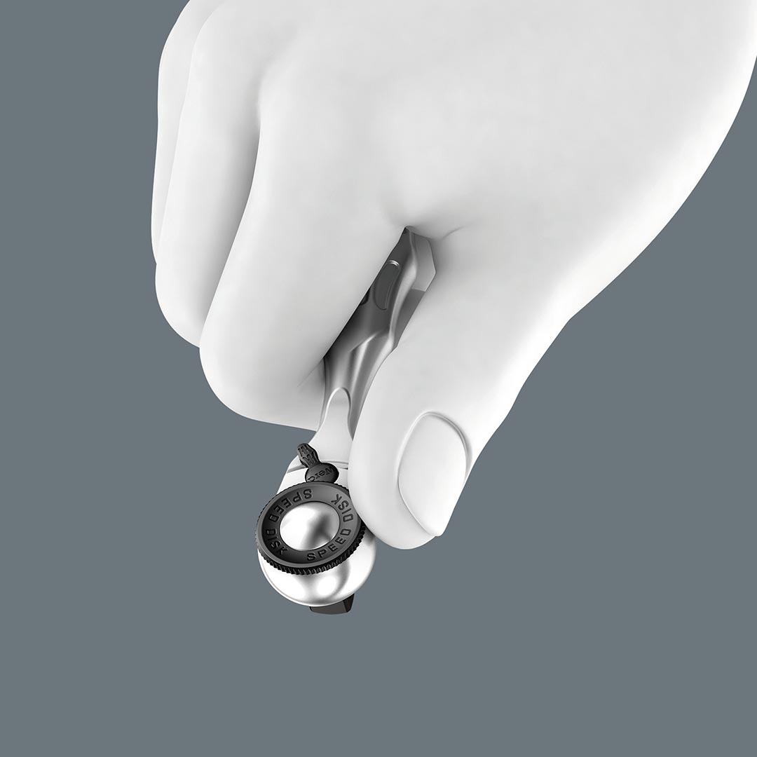 Wera Mini 3 Ratchet with 1/4-Inch Drive