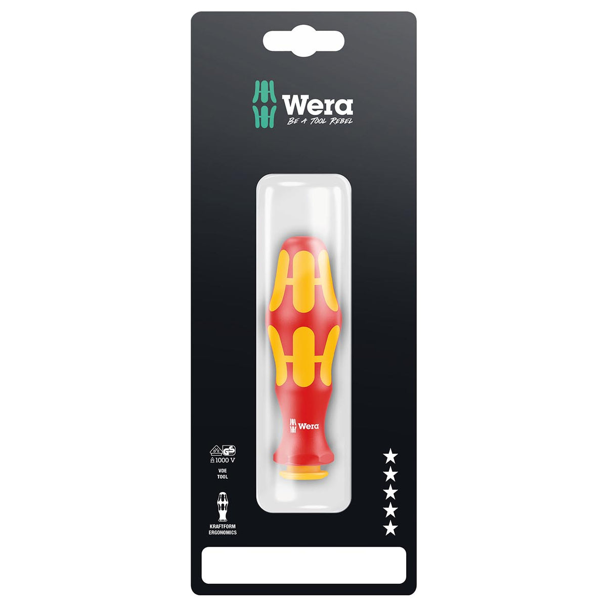 Wera VDE Insulated 9 mm Blade-Holding Screwdriving Handle
