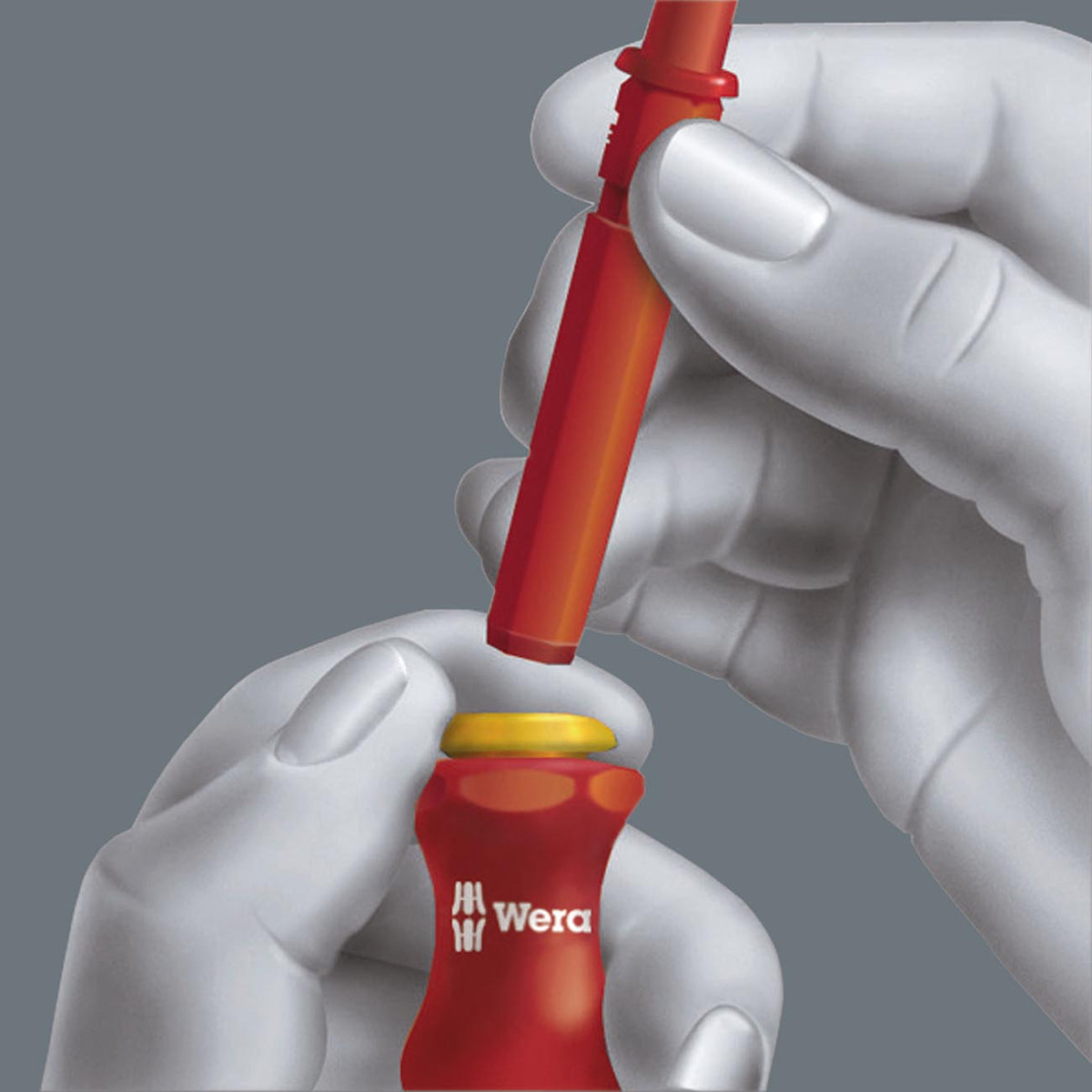 Wera VDE Insulated 9 mm Blade-Holding Screwdriving Handle