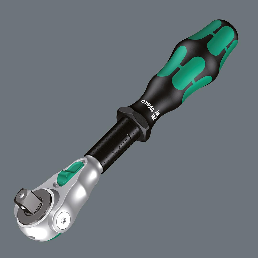Wera 3/8-Inch Drive Metric Socket and Bit Set for Bicycles and E-Bikes, 29-Piece