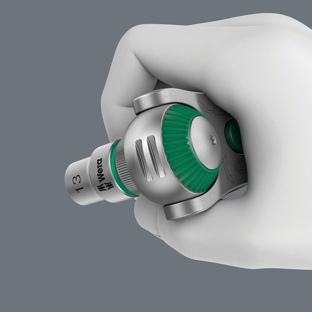 Wera 3/8-Inch Drive Metric Socket and Bit Set for Bicycles and E-Bikes, 29-Piece