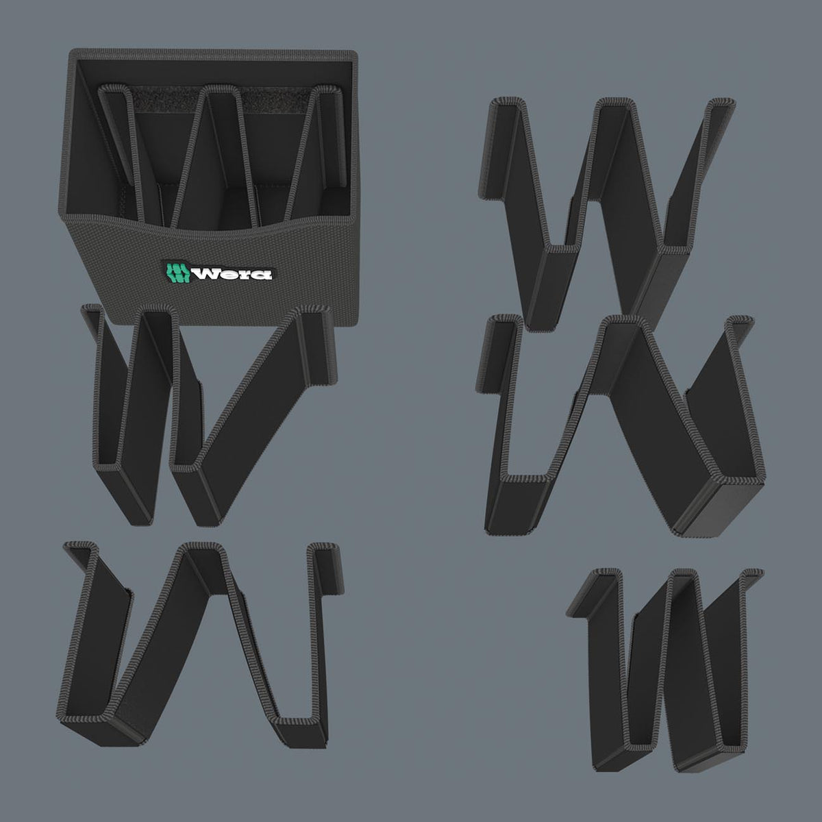 Wera 2GO 2 Tool Container 3-Piece Set