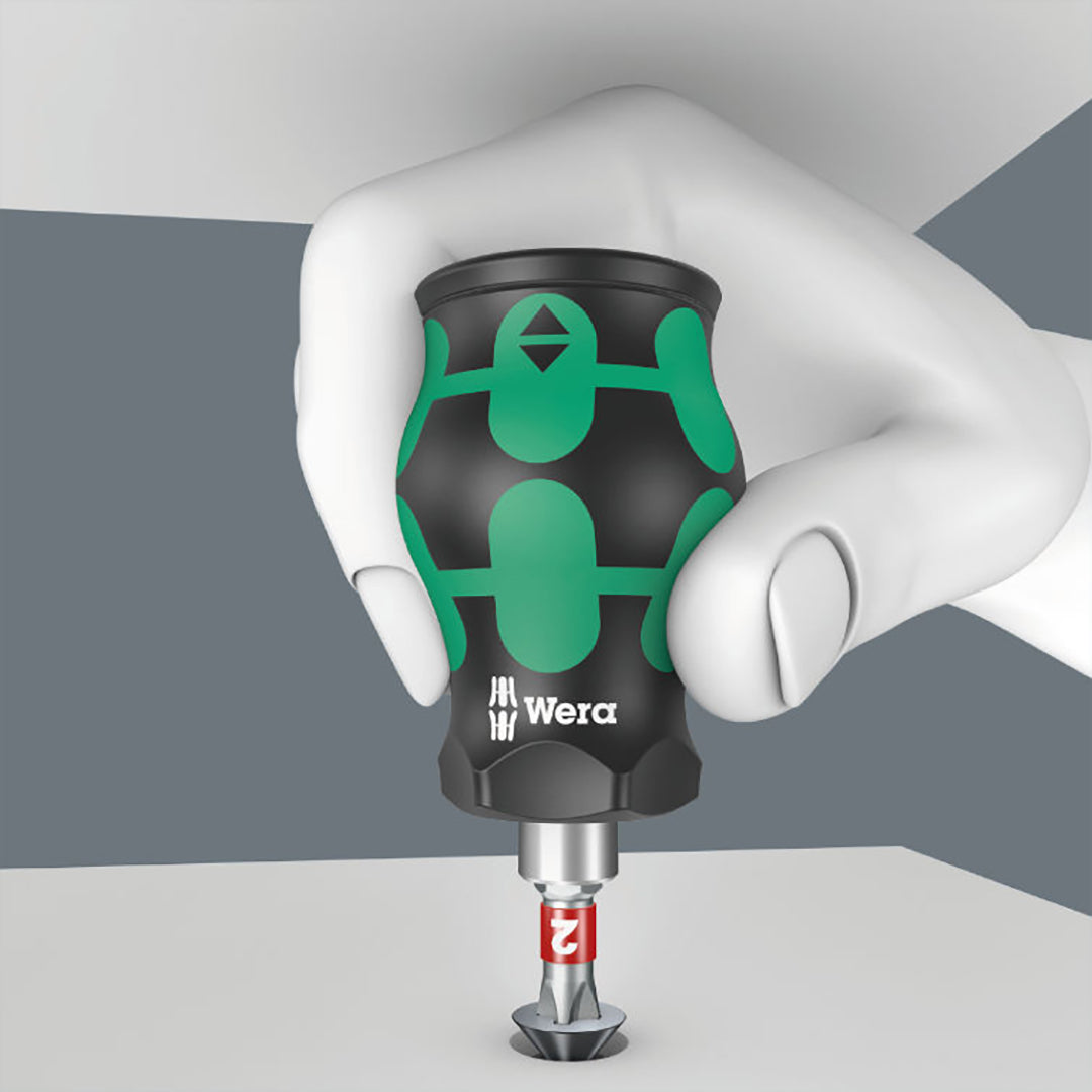 Wera Bitholding Stubby Screwdriver with 6 Bits