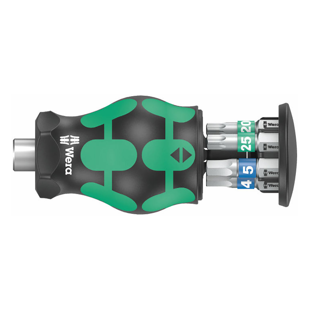 Wera Bitholding Stubby Screwdriver with 6 Bits
