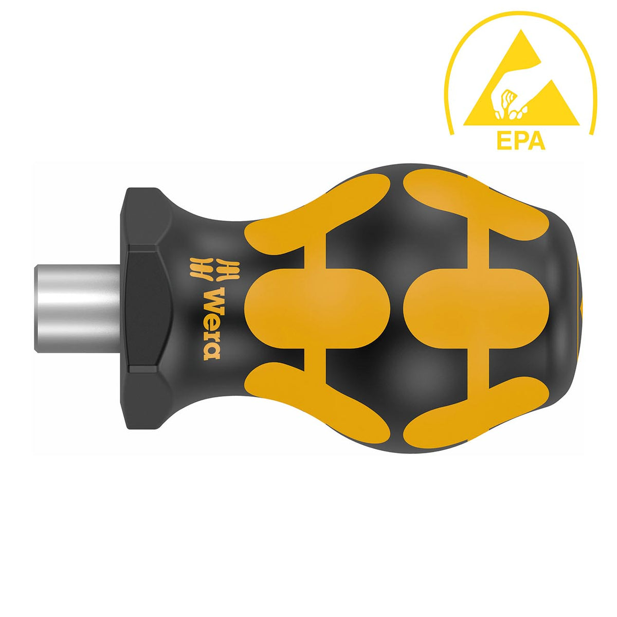 Wera ESD Stubby Magnetic Bit-Holding Screwdriver 05008881001