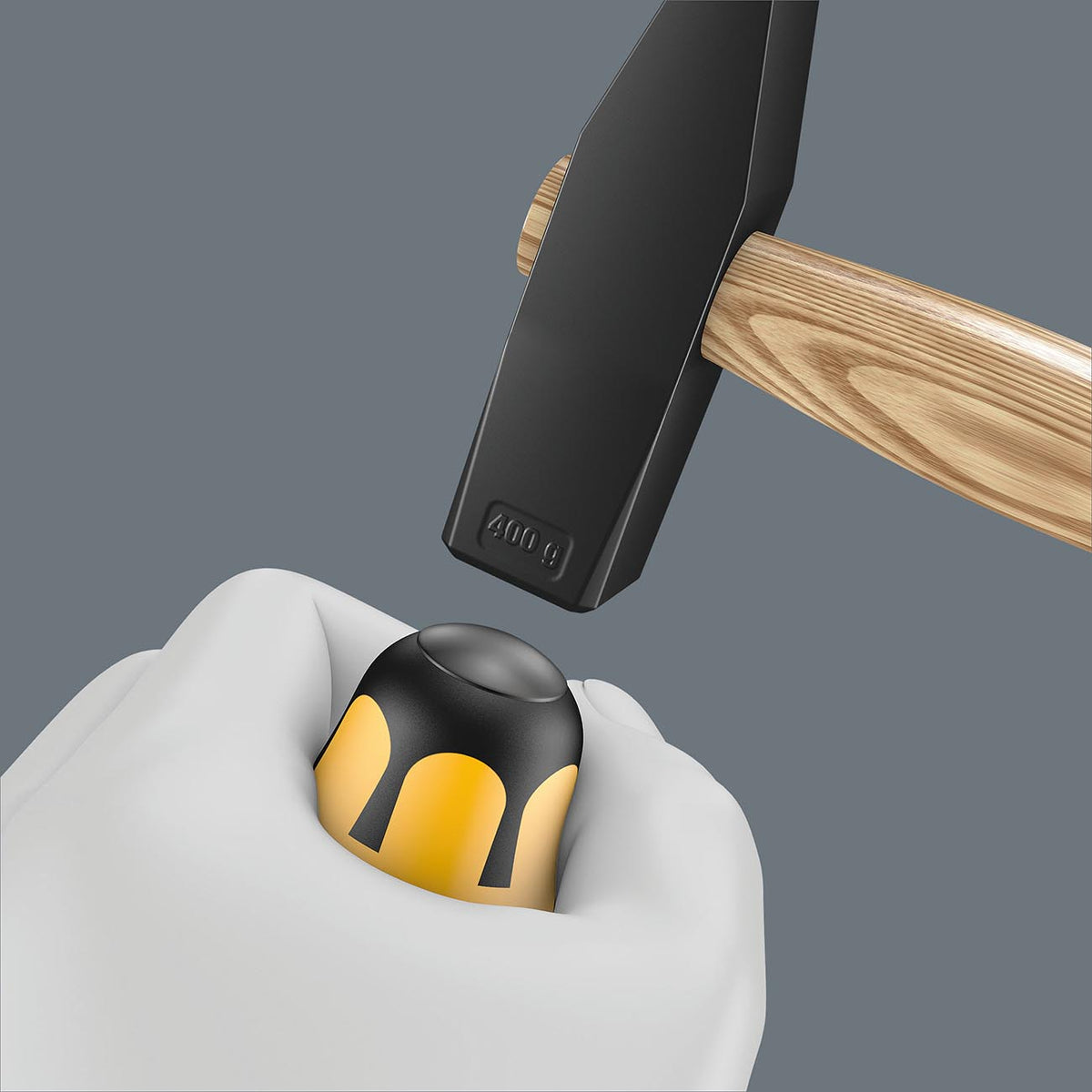 Wera Chiseldriver Slotted Screwdriver 4.5 x 80 mm with Impact Cap