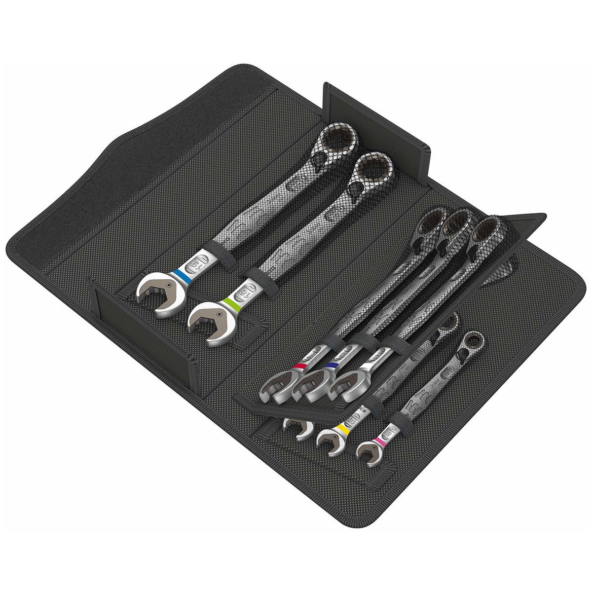 Wera Metric Ratcheting Combination Wrenches, 11-Piece Set