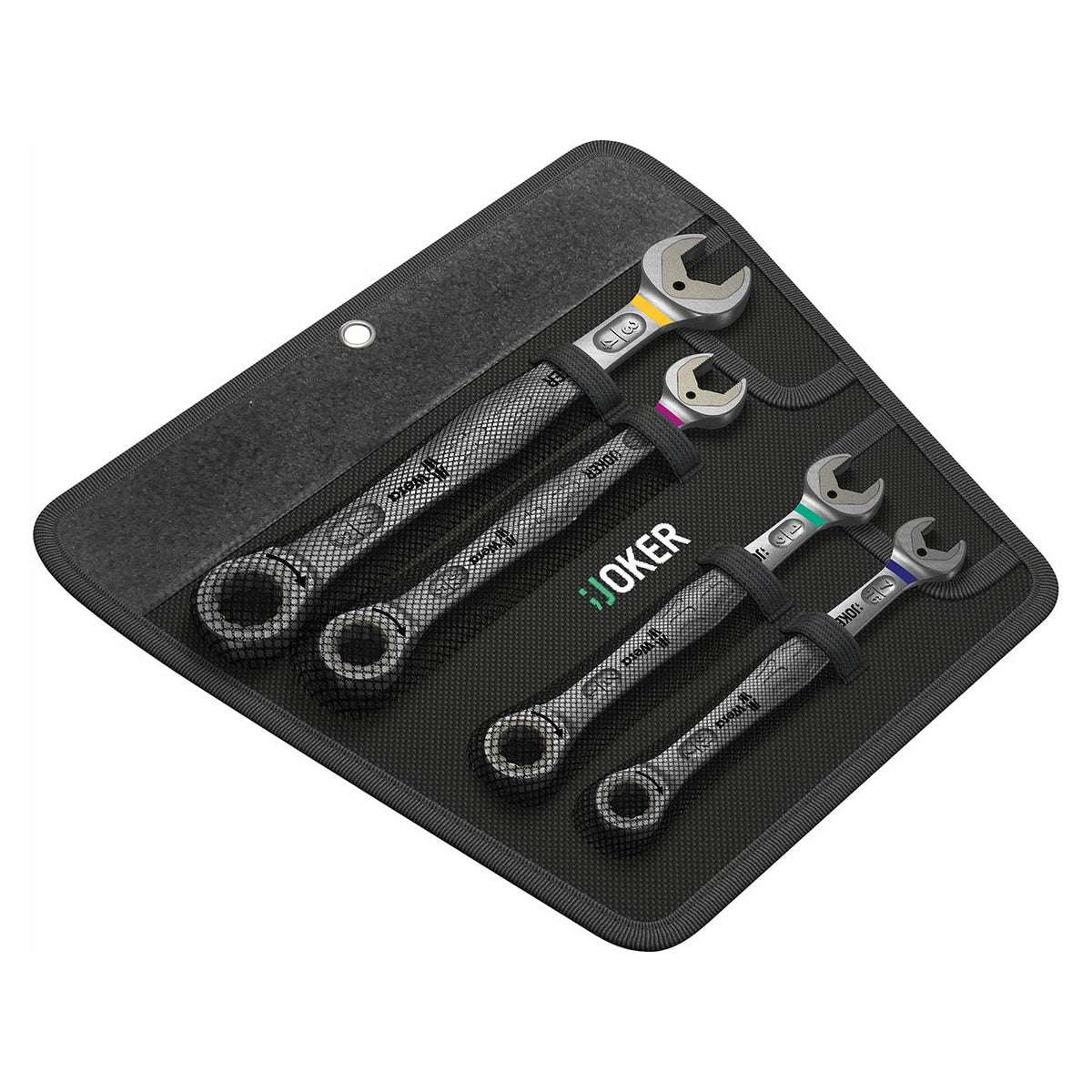Wera 05020092001 SAE Ratchet Set for Switch Combination Wrench, 4-Piece