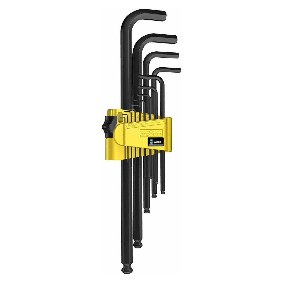 Wera 05021728001 SAE BlackLaser L-Key Hex-Plus Set, 13-Piece
