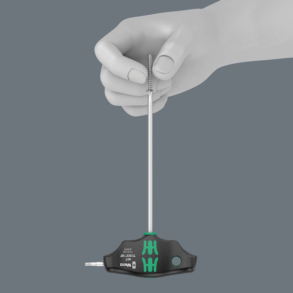 Wera Metric T-Handle Hex-Plus Driver Set with Rack, 7-Piece