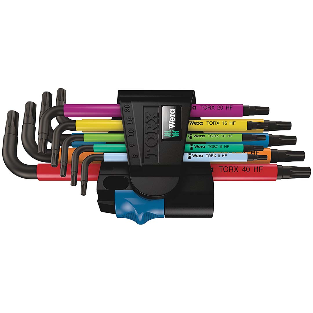 Wera TORX L-Key Wrench Set, 9-Piece