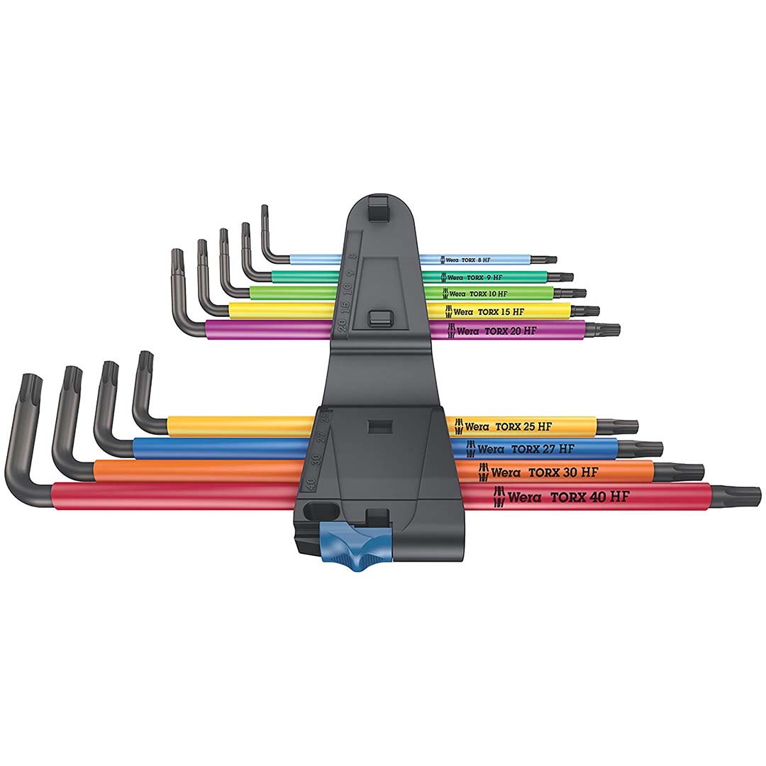 Wera TORX L-Key Wrench Set, 9-Piece