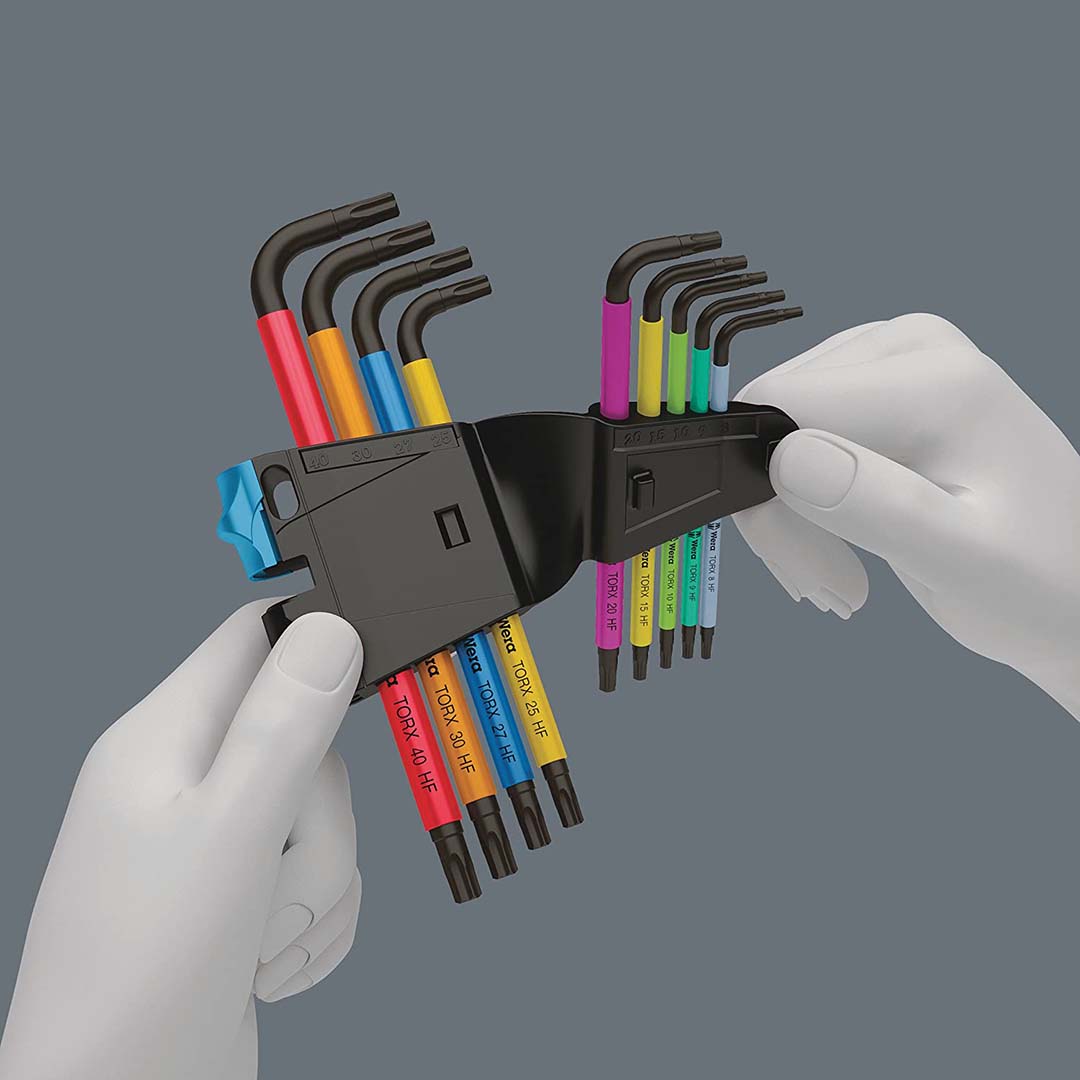 Wera TORX L-Key Wrench Set, 9-Piece