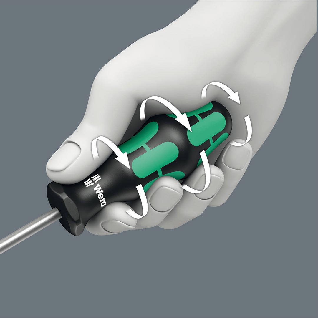 Wera TORX Screwdriver Set with Rack, 6-Piece Set