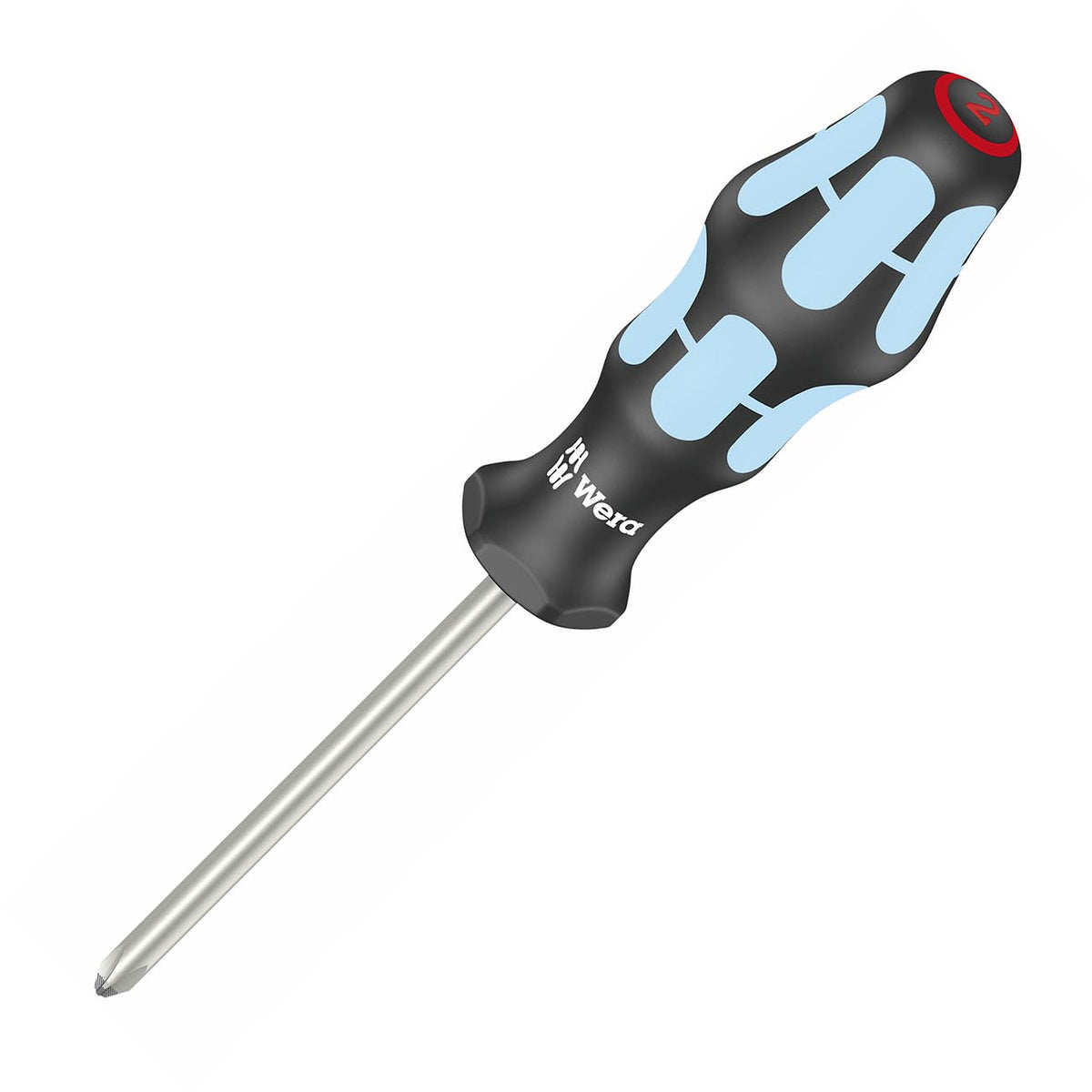 Wera Stainless Steel Phillips PH #2 x 4 in Screwdriver with Lasertip