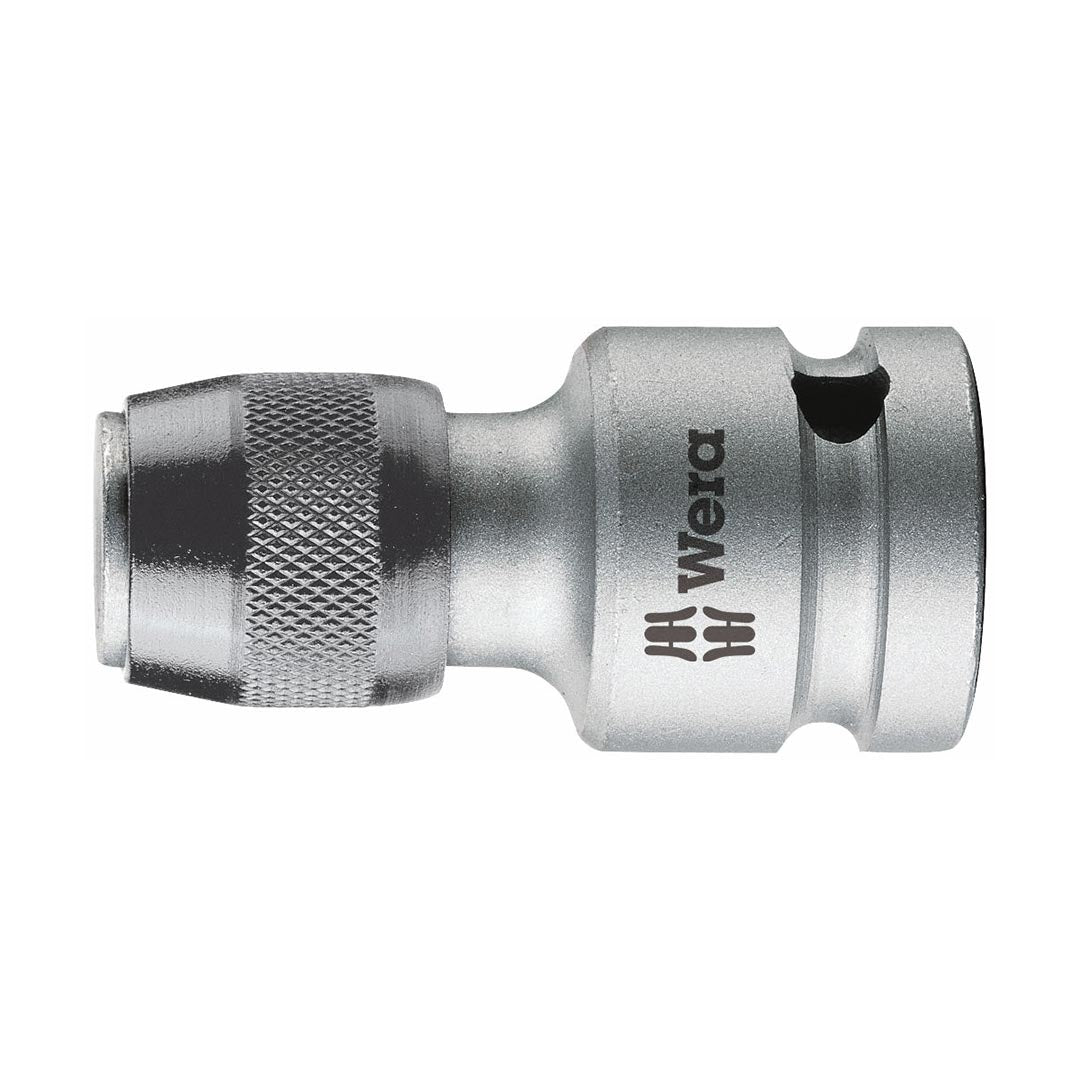 Wera 1/2-Inch Drive Hexagon Bit Adapter with Quick-Release Chuck