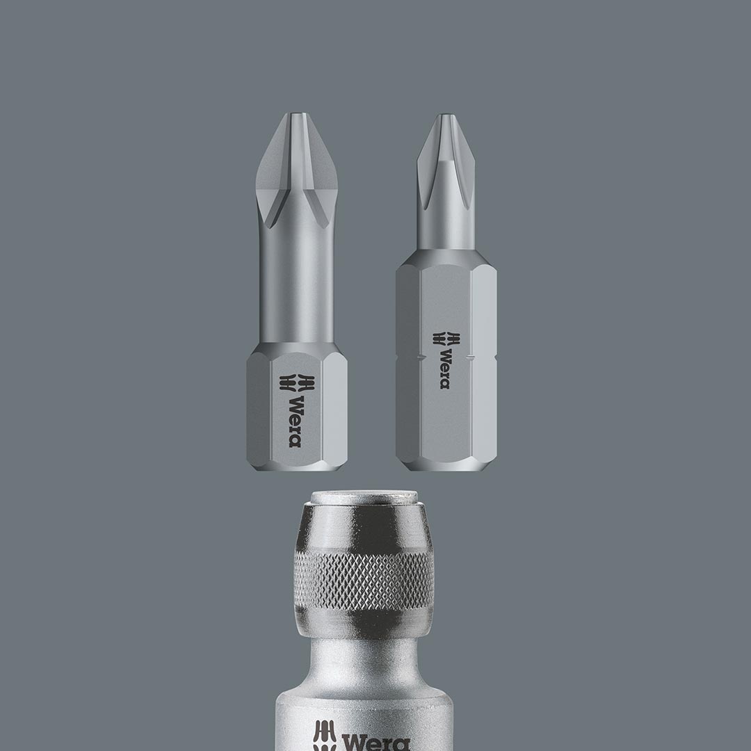 Wera 1/2-Inch Drive Hexagon Bit Adapter with Quick-Release Chuck