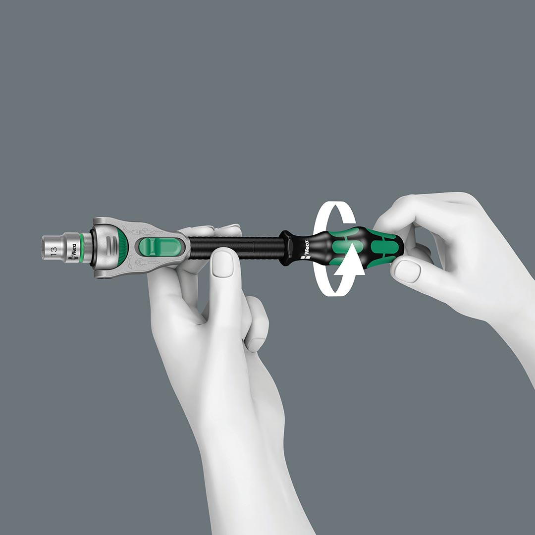 Wera 05051045001 Metric 1/4-Inch Drive Speed Ratchet Set, 26-Piece