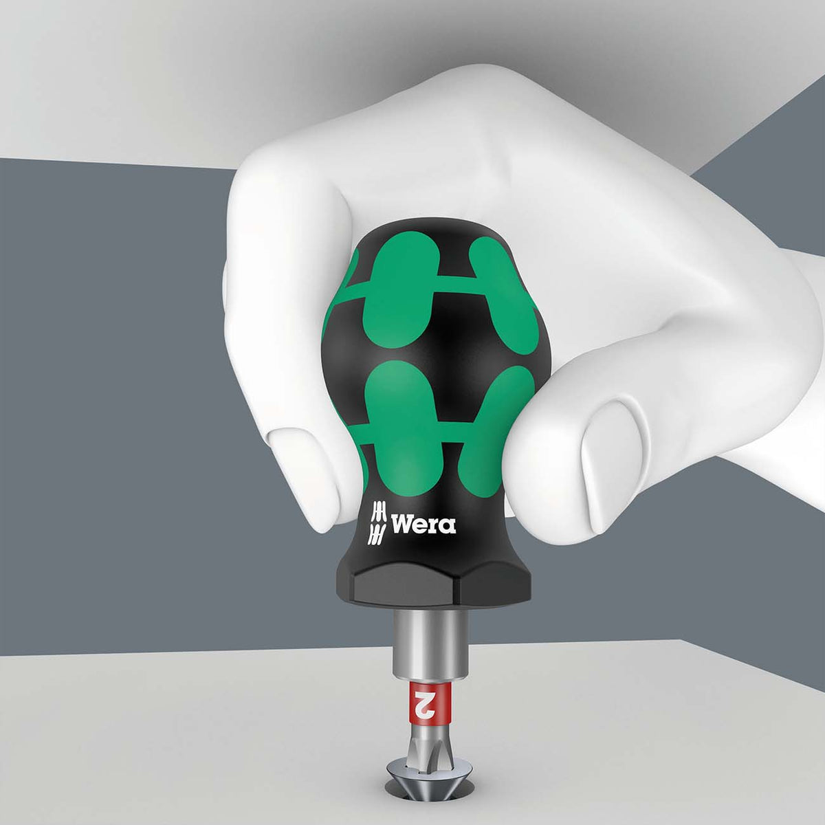 Wera Stubby 1/4-Inch Bit Driver Set, 19-Piece