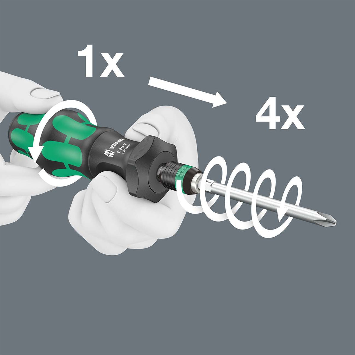 Wera 05057482001 Turbo Bit Driver and Bit Set, 19-Piece
