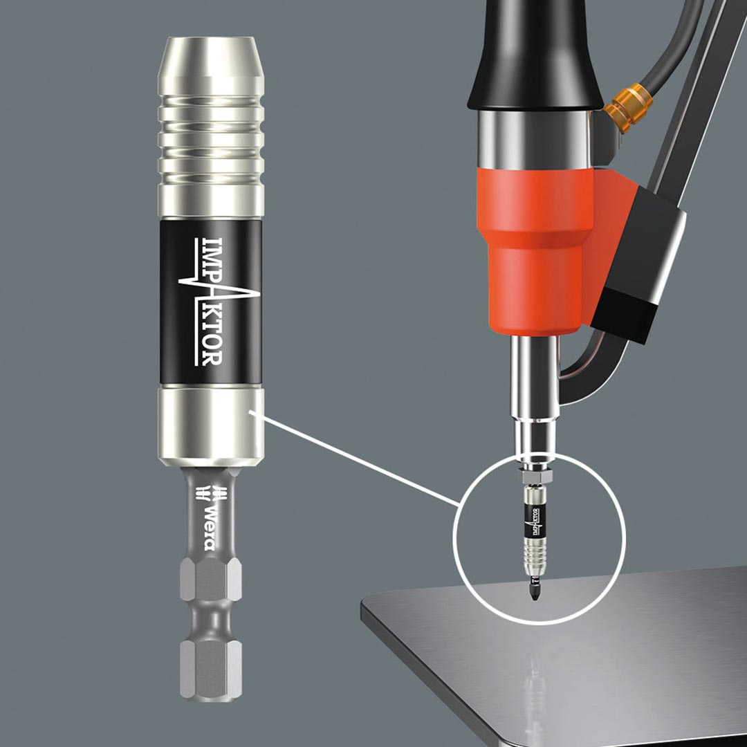 Wera Impaktor Magnetic Power 1/4-Inch Bit Holder
