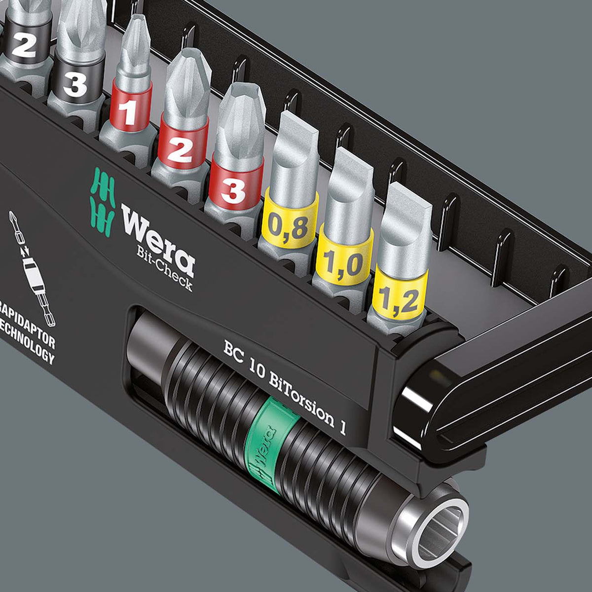 Wera Bit-Check Impact Ready Diamond-Coated Screwdriver Bit Set, 30-Piece