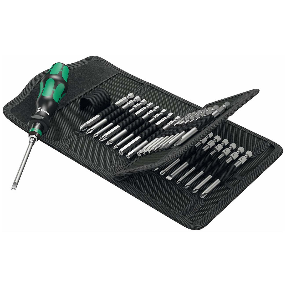 Wera 05059297001 Bitholding with Security Bit Set, 33-Piece
