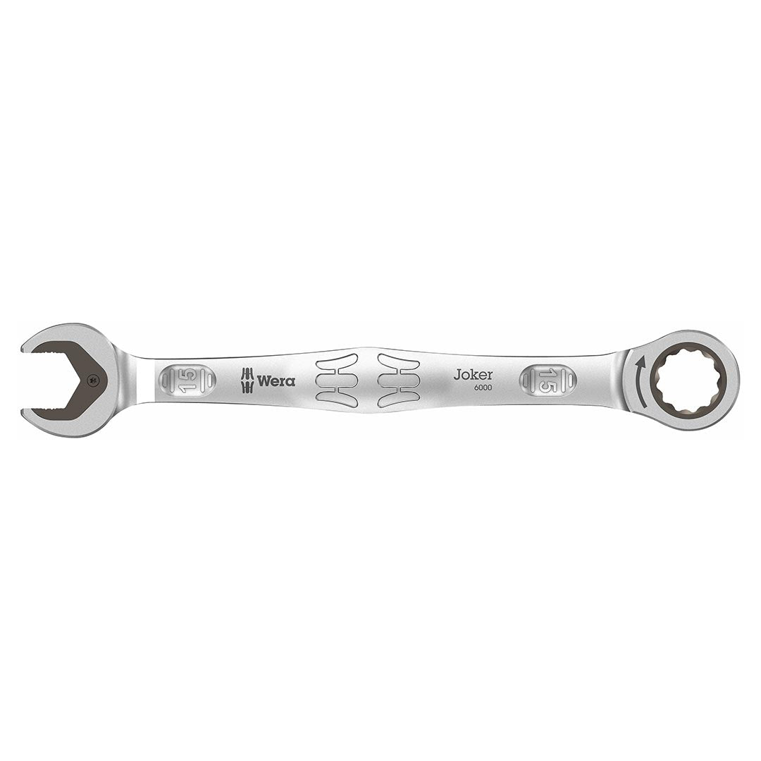 Wera 15 mm Metric Ratcheting Combination Wrench