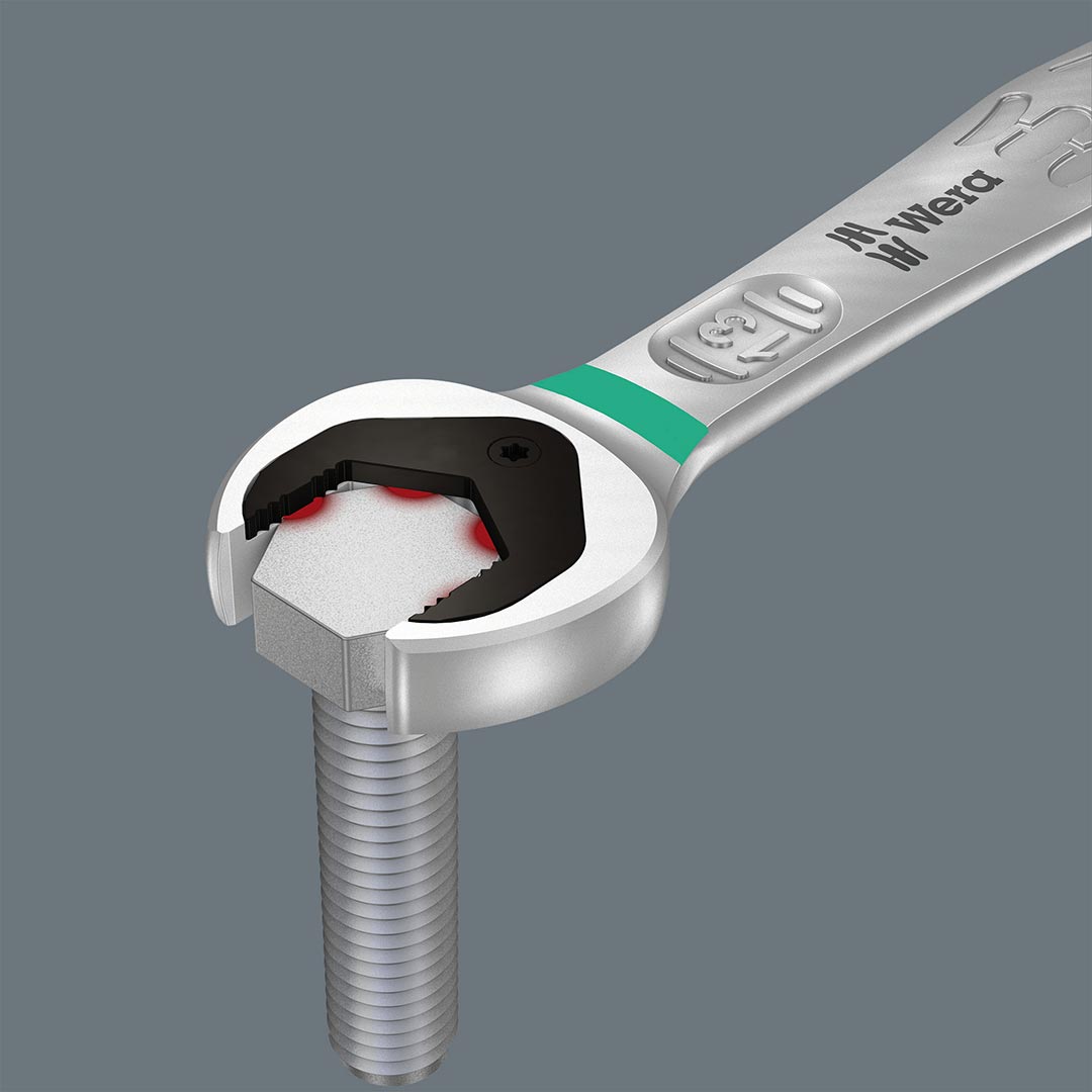 Wera 15 mm Metric Ratcheting Combination Wrench