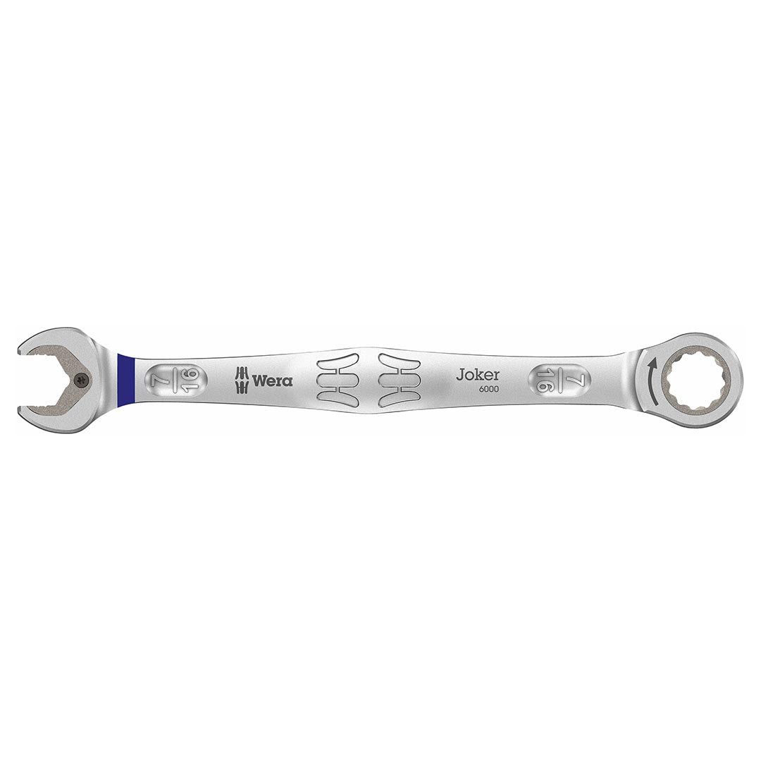 Wera 7/16-Inch SAE Ratcheting Combination Wrench