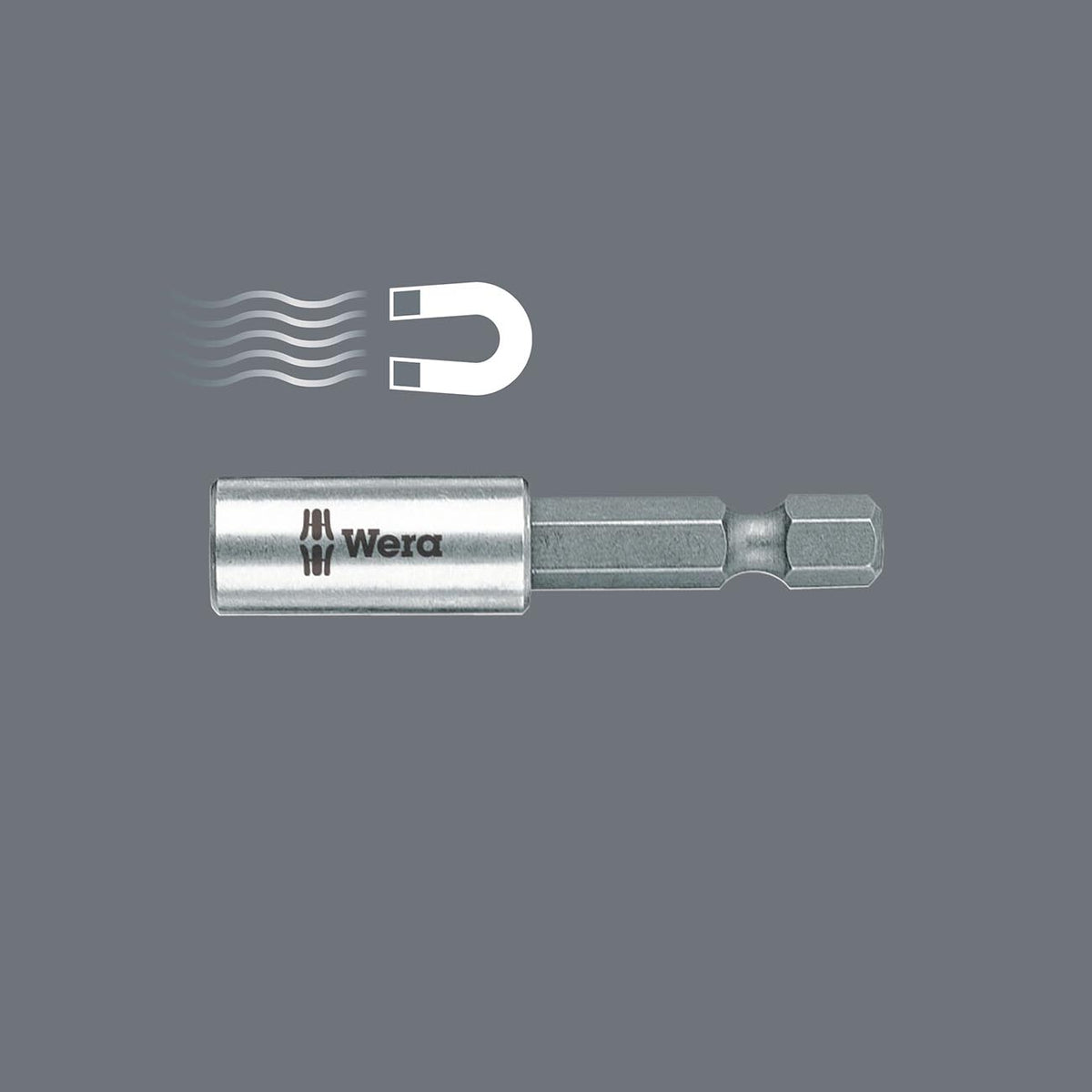 Wera Universal Magnetic Bit Holder 1/4-Inch x 2-Inch