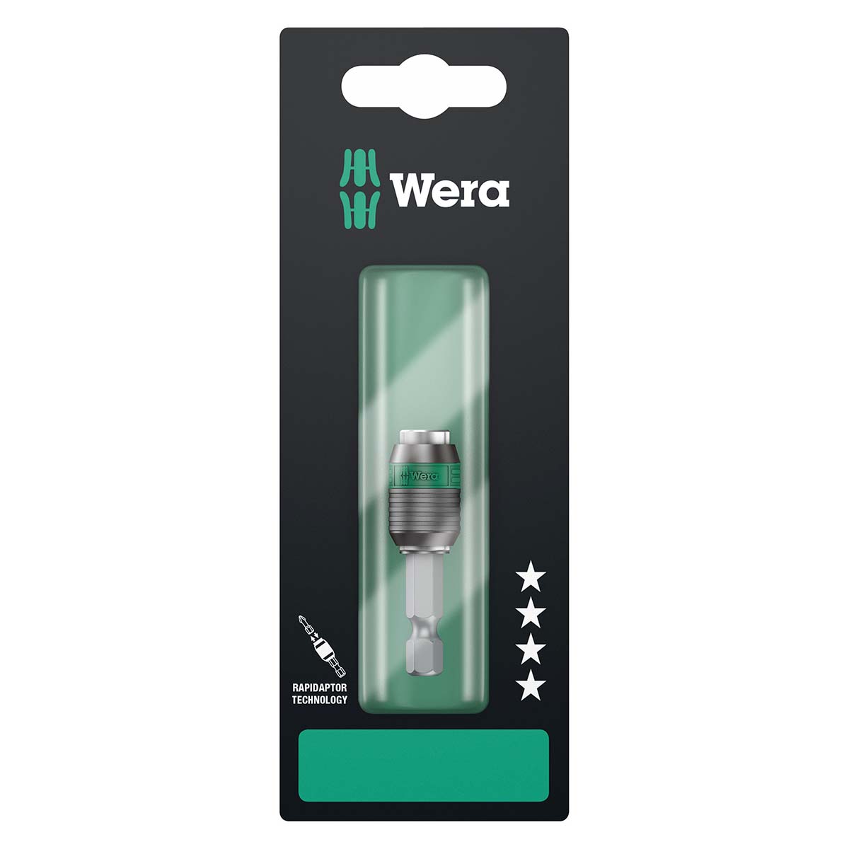 Wera Rapidaptor Magnetic Short Universal Bit Holder 1/4 in. x 2 in. – Part 05073421001