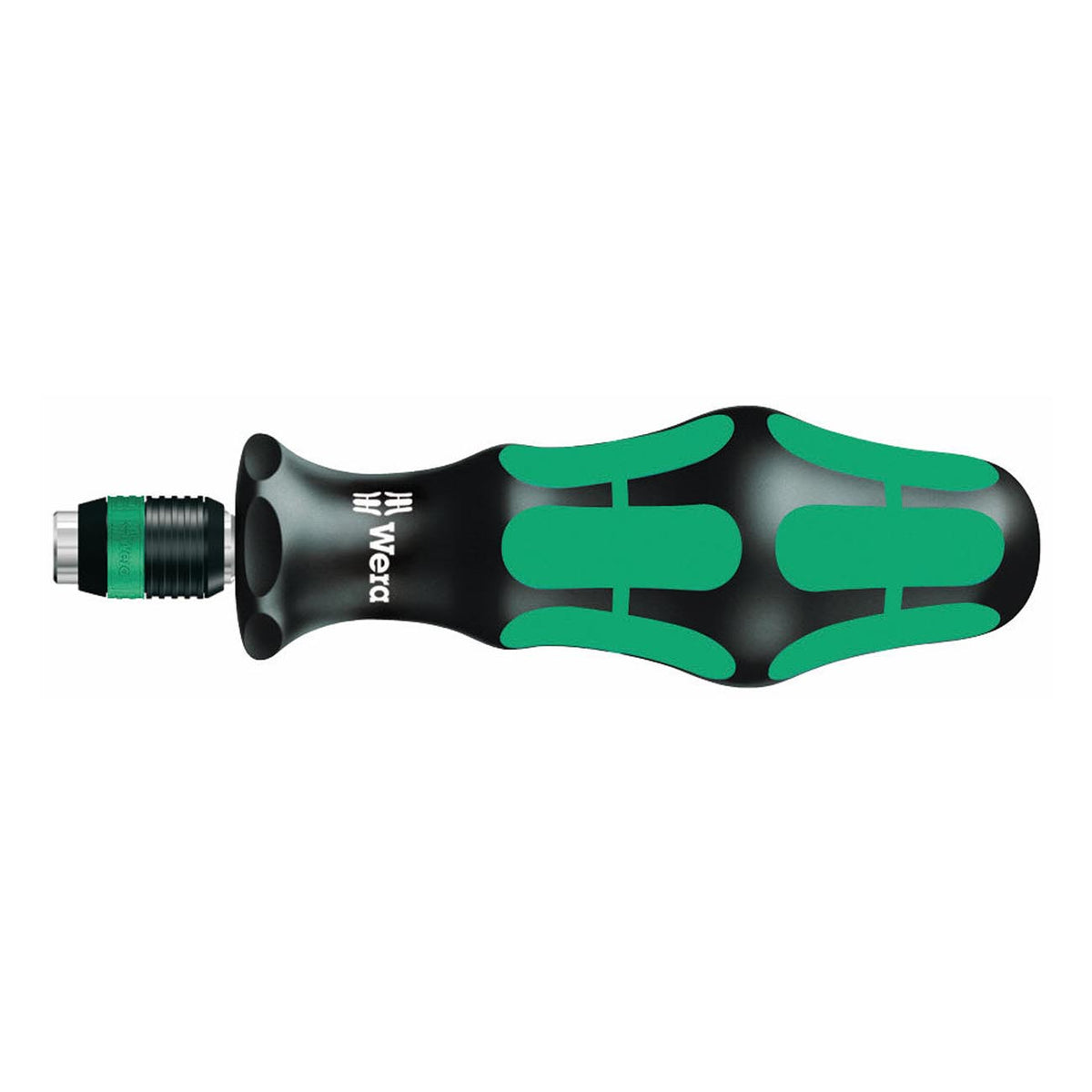 Wera 1/4-Inch Bit-Holding Screwdriver Handle with Rapidaptor Quick-Release Chuck